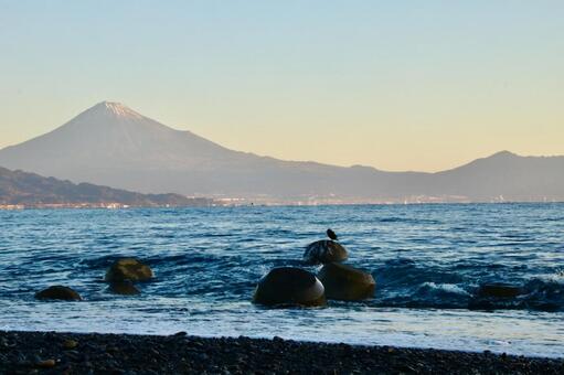 富士山 富士山,山,海の写真素材