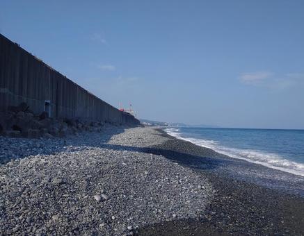 御幸の浜からの海 御幸の浜からの海 海,波,海岸の写真素材