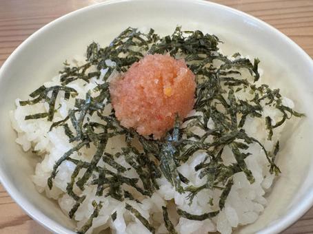 明太子ご飯 明太子ご飯 明太子ご飯,辛子明太子,明太子の写真素材