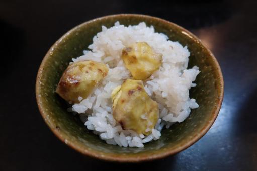 栗ご飯 栗ご飯 栗,秋,ご飯の写真素材