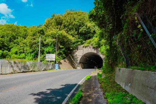 【鳥取】鳥取砂丘に抜ける砂丘トンネルの写真