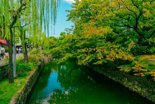 【兵庫】倉敷の風景 兵庫,倉敷,自然の写真素材