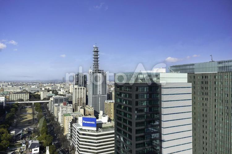 名古屋の風景 名古屋,展望台,摩天楼の写真素材
