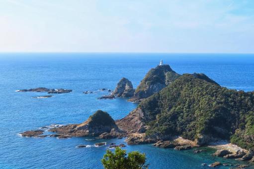 【鹿児島県】本土最南端 佐多岬 【鹿児島県】本土最南端 佐多岬 本土最南端,佐多岬,南大隅町の写真素材