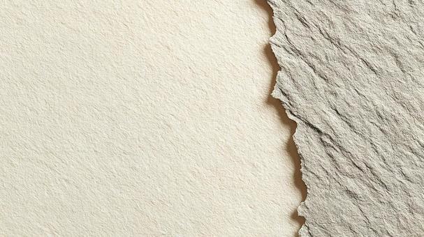 破れた紙の断面背景の写真