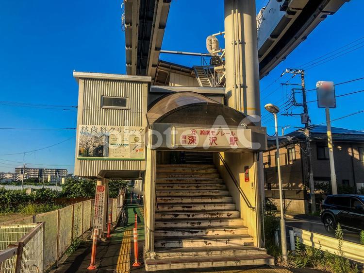 【神奈川県】湘南モノレール・湘南深沢駅 湘南深沢駅,鎌倉市,湘南モノレールの写真素材