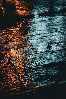 雨の日の地面 雨の日の地面 雨の日,雨,濡れた地面の写真素材