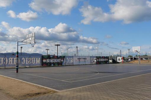 泉南ロングパーク バスケット,泉南市,りんくうの写真素材