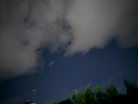 夜空の写真