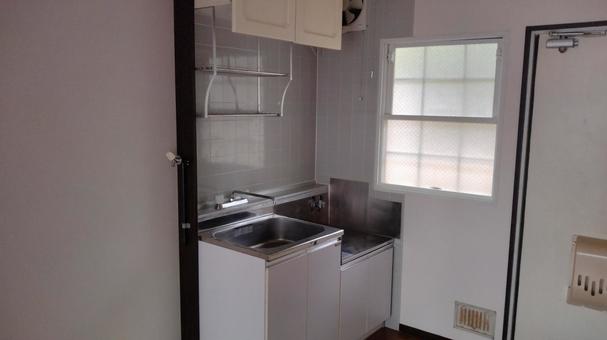 アパートの部屋のキッチン アパートの部屋のキッチン キッチン,台所,部屋の写真素材