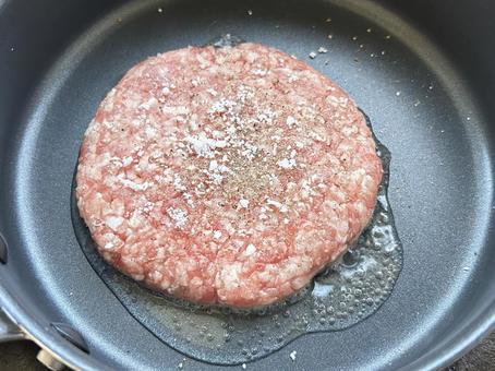 バーガー用ミートの写真