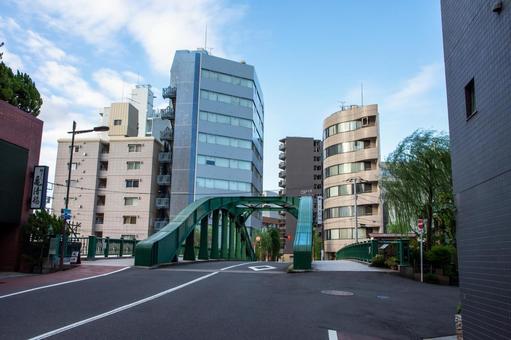 柳橋 柳橋 柳橋,浅草橋,神田川の写真素材