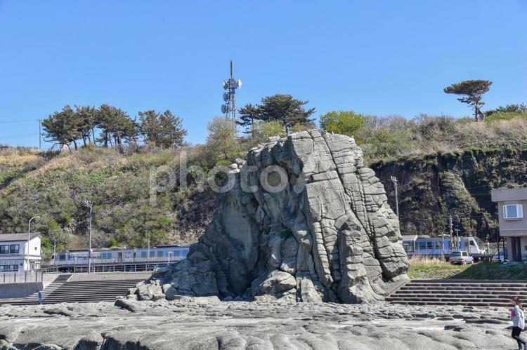 千畳敷海岸・青森 千畳敷海岸,深浦千畳敷,東北地方の写真素材