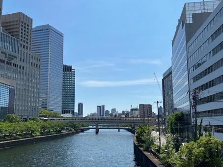 川のある風景 川のある風景 川,河川,運河の写真素材