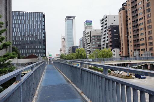 名古屋の歩道橋 名古屋の歩道橋の写真