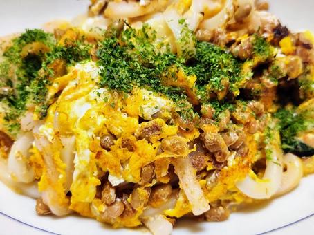 Natto and egg fried rice C, JPG Natto and egg fried rice C, JPG