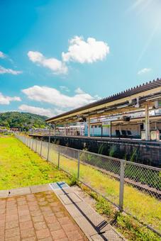 【鳥取】倉吉駅 鳥取,駅,駅前の写真素材
