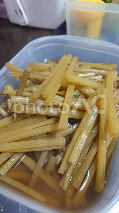 フキの煮物 フード,栄養,夕食の写真素材