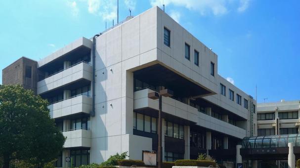 多摩市役所 市庁舎 東京都多摩市 多摩市役所 市庁舎 東京都多摩市 多摩市役所,本庁舎,行政機関の写真素材