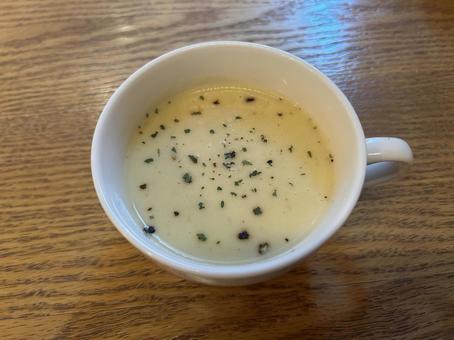 コーンスープの写真
