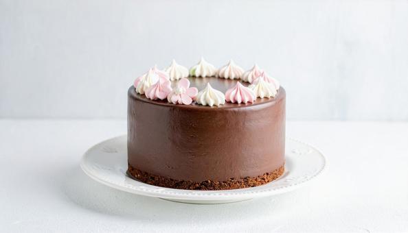 チョコレートケーキ チョコレートケーキの写真