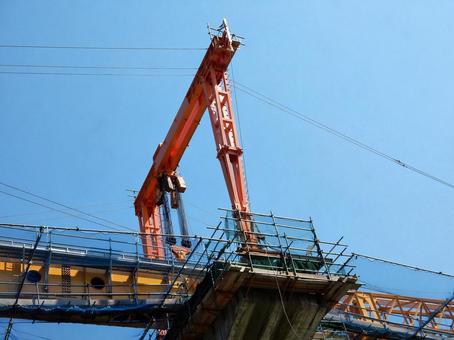 【工事写真】道路建設現場 【工事写真】道路建設現場 道路,橋梁,架設の写真素材
