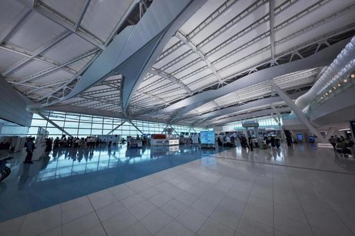 羽田空港第2ターミナル国際線出発ロビー 羽田空港第2ターミナル国際線出発ロビー 羽田空港,第2ターミナル,国際線の写真素材