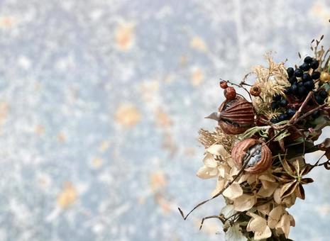 Dried flower, dried flower, background, material, JPG