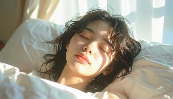 朝活 女性の起床 朝活 女性の起床の写真