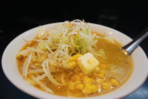 北海道の味噌ラーメン 北海道の味噌ラーメンの写真