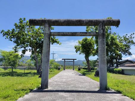 林田神社跡 林田神社跡 林田神社跡,神社,台湾の写真素材