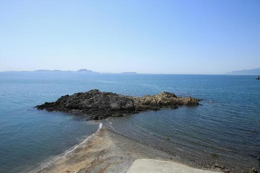 兵庫県赤穂市 畳岩 兵庫県赤穂市 畳岩 畳岩,岩,岩盤の写真素材