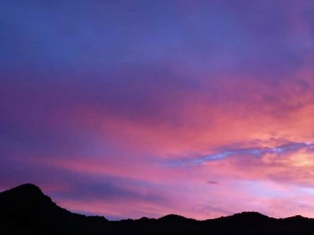 夕暮れ 夕暮れの写真