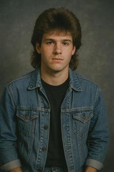 80年代の海外の若者の写真