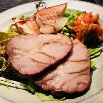 豚ロースのグリルの写真