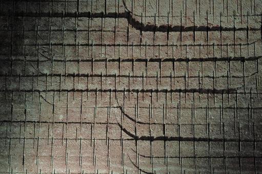 大谷石切り出し跡 大谷石,岩盤,自然の写真素材