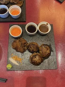 ハンバーグ ハンバーグ ハンバーグ,肉料理,ジューシーの写真素材
