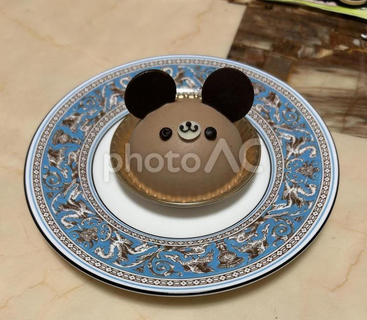 かわいいくまさんのケーキ ケーキ,クマ,かわいいの写真素材