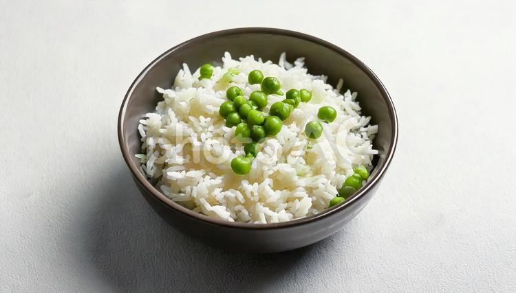 豆ごはん エンドウマメ,サラダ,ビタミンb1の写真素材