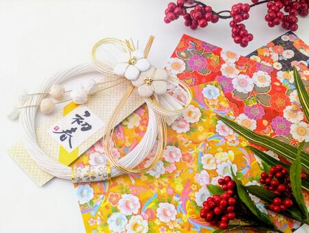 新年（新しい年の始まり〜新春万福）1 お正月,年賀状,新年の写真素材