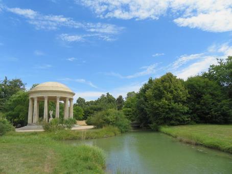 マリー・アントワネットが密会した愛の殿堂 愛の殿堂,小トリアノン宮殿,プチ・トリアノンの写真素材