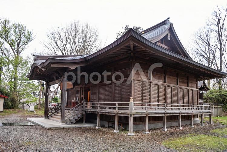 與次郎稲荷神社（八幡秋田神社内） 与次郎稲荷神社,稲荷神社,神社の写真素材