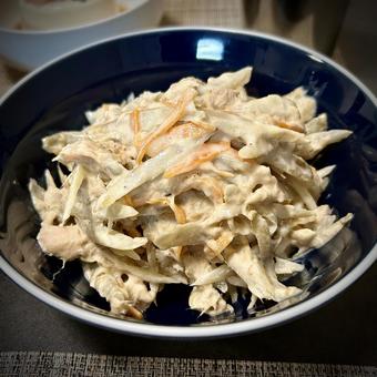 ヘルシーごぼうサラダ ヘルシーごぼうサラダ 旦那飯,男の料理,手料理の写真素材