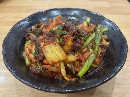 豚キムチ炒め キムチ,豚,居酒屋の写真素材