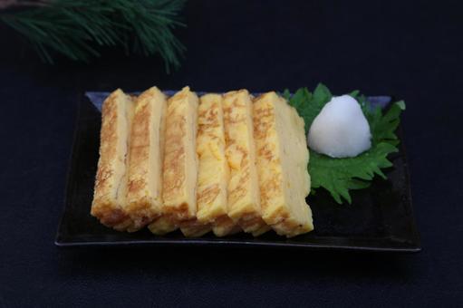 だし巻き卵 だし巻き卵,厚焼き玉子,卵焼きの写真素材