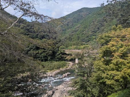四万十川(中流域) 四万十川(中流域) 四万十川,川,河川の写真素材