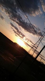 夕焼け 夕焼けの写真