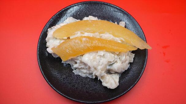 数の子わさび・おせち料理（皿に盛る） 数の子わさび,おせち料理,正月料理の写真素材