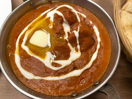 バターチキンカレー バターチキンカレー バターチキンカレー,バターチキン,カレーの写真素材