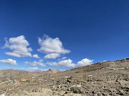 チベット高原 12 チベット高原 12 大地,空,土の写真素材